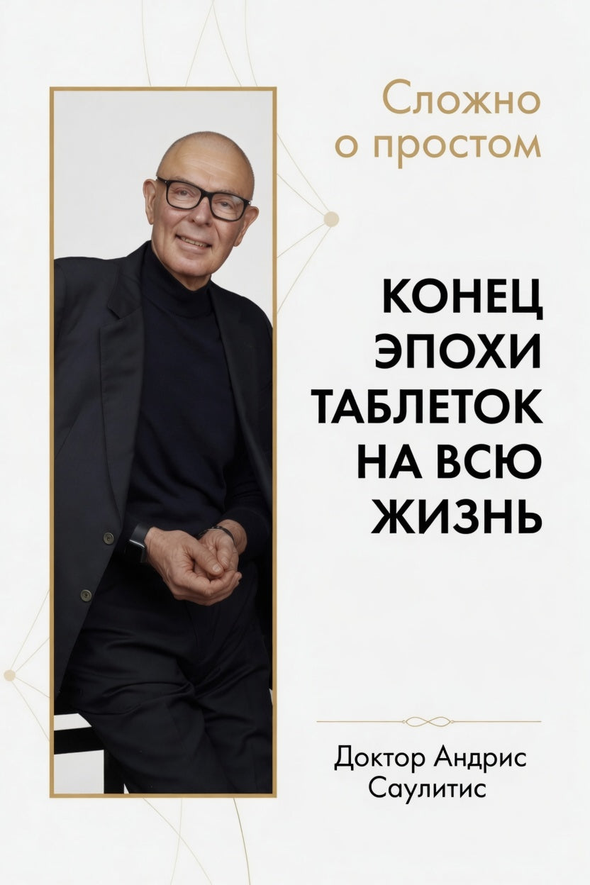 КОНЕЦ ЭПОХИ ТАБЛЕТОК НА ВСЮ ЖИЗНЬ. M.D АНДРИС САУЛИТИС 5